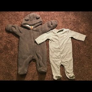 Ralph Lauren Footie/ sleeper | Carter’s Snow Suit